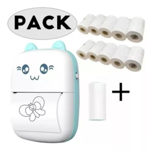 IMPRESORA TERMICA MINI BLUETHOOTH GATO - Image 2
