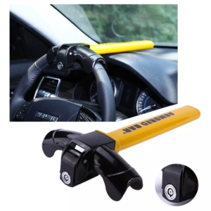 TRABA VOLANTE CANDADO ANTIRROBO + LLAVE