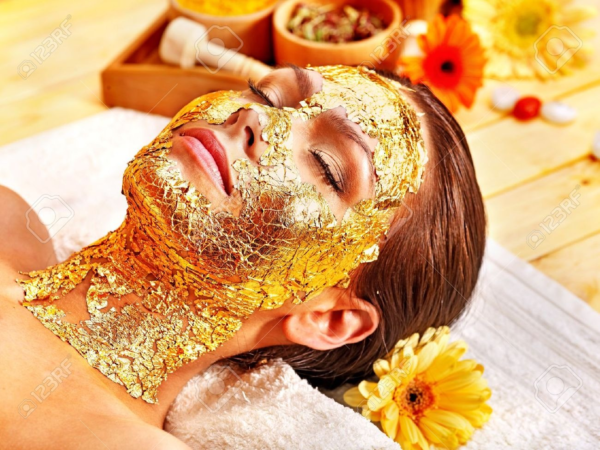 MASCARILLA FACIAL DE ORO 24k
