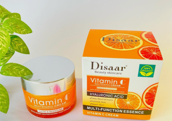 Crema Vitamina C y Acido Hialurónico