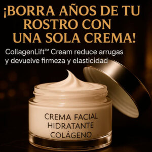 Crema antiarrugas hidratante colageno